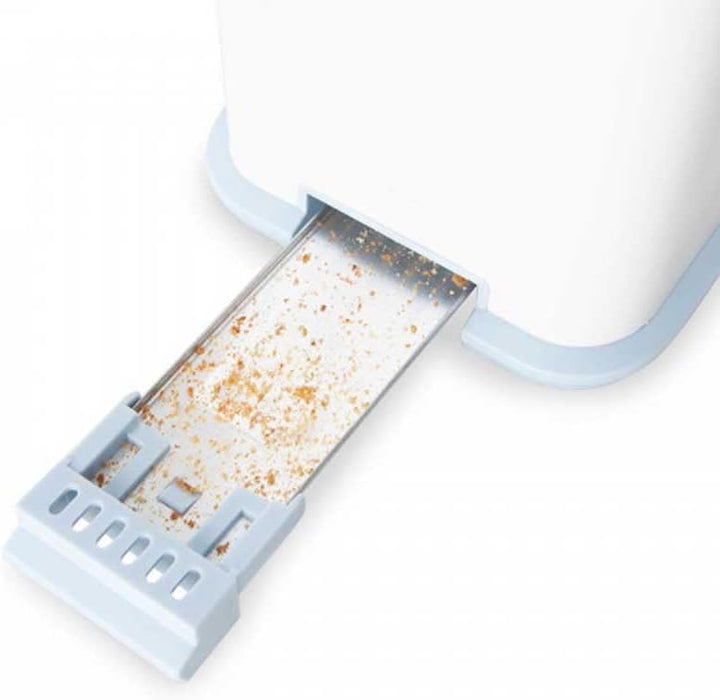 Orbegozo TO 4014 Langschlitz-Toaster, 7 Bräunungsstufen, Kalt-Touch-Gehäuse, Krümelschublade, Brötch