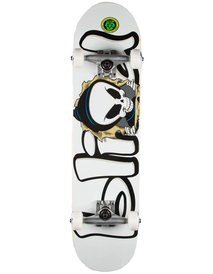 Bust Out Soft WHL Complete Skateboard 7.625, Weiss