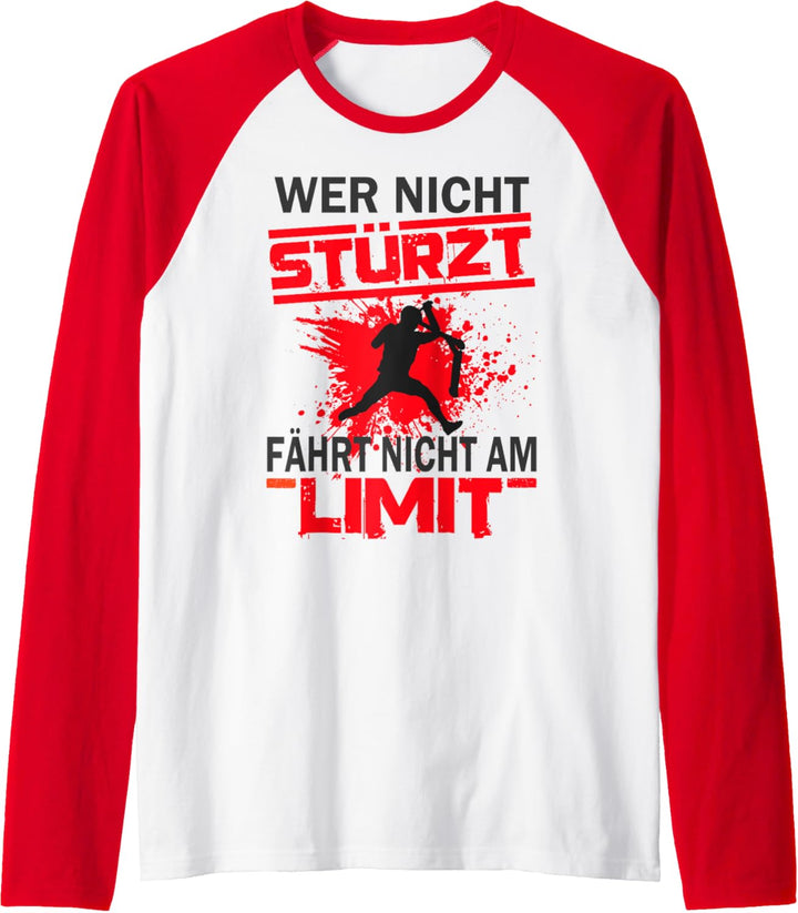 Stunt Scooter Roller Wer Nicht Stürzt Fährt Nicht Am Limit Raglan