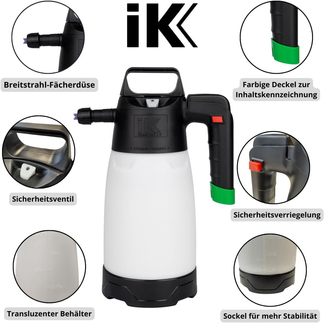 Goizper IK Foam PRO 2+ - Professioneller Schaum-Drucksprüher