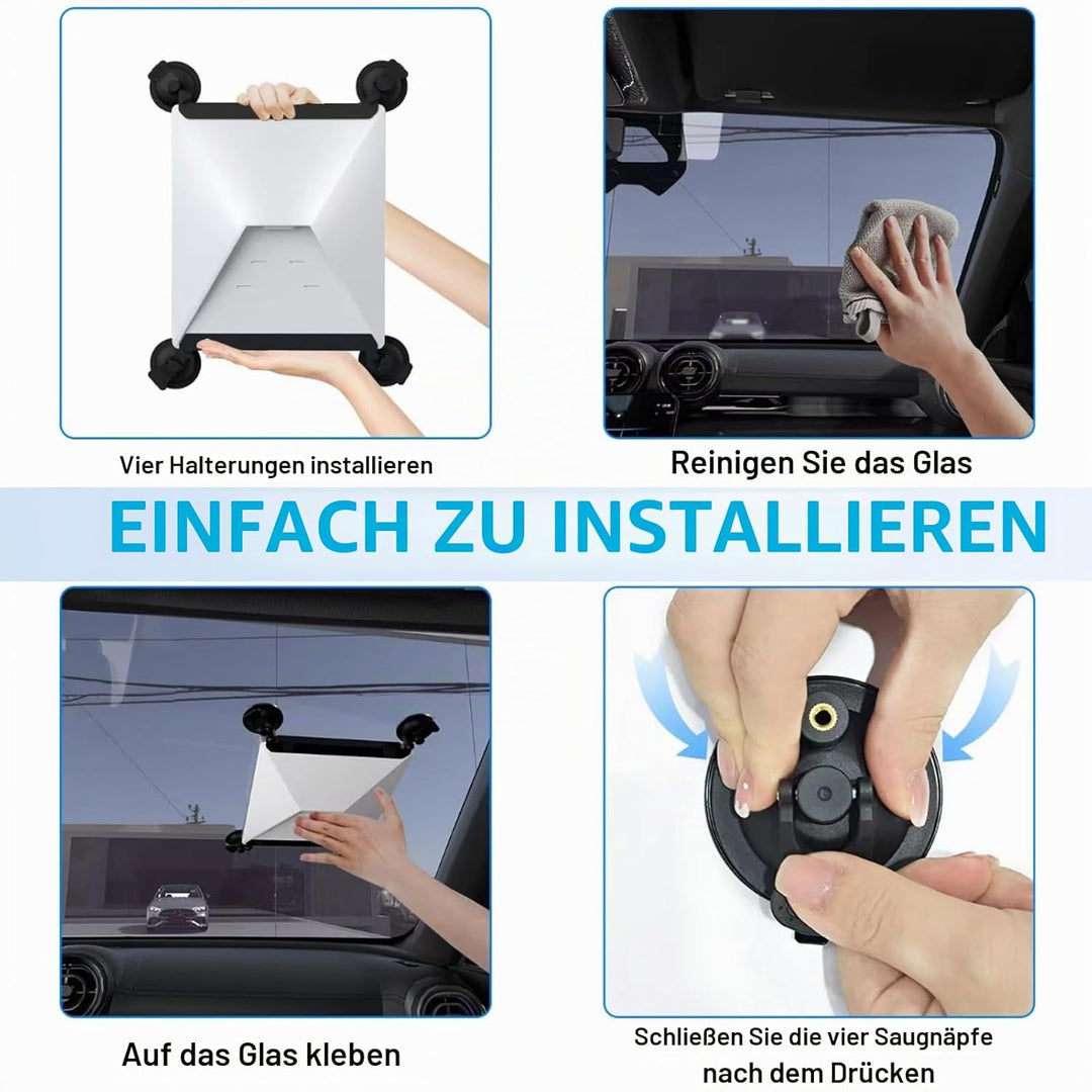 DANLIKT Starlink-Mini-Saugnapfhalterung für stabilen Satellitenempfang, Sonnendächer, Fenster und gl