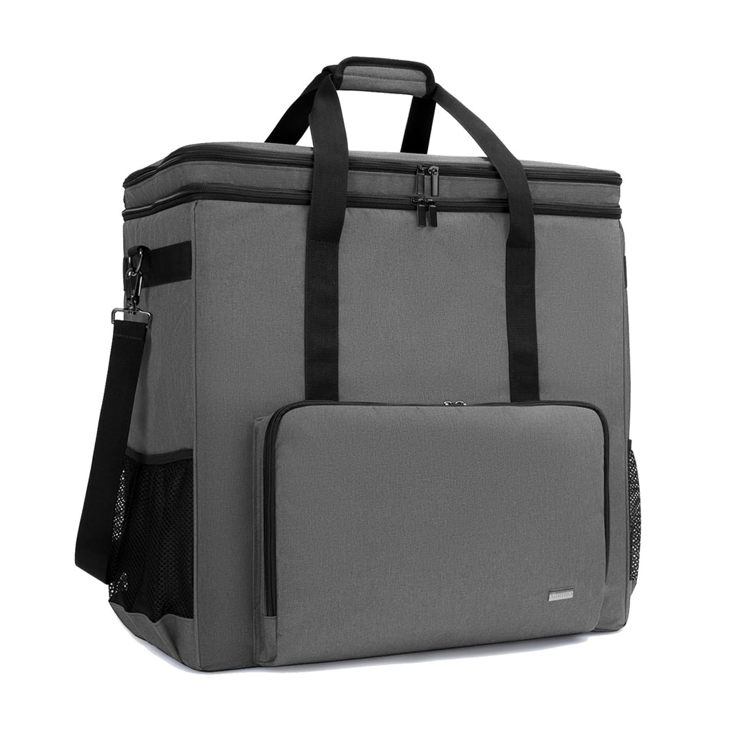 CURMIO Doppelschichte Tragetasche für PC Computer, Desktop-Computer-Reisetasche für PC-Gehäuse, Tast