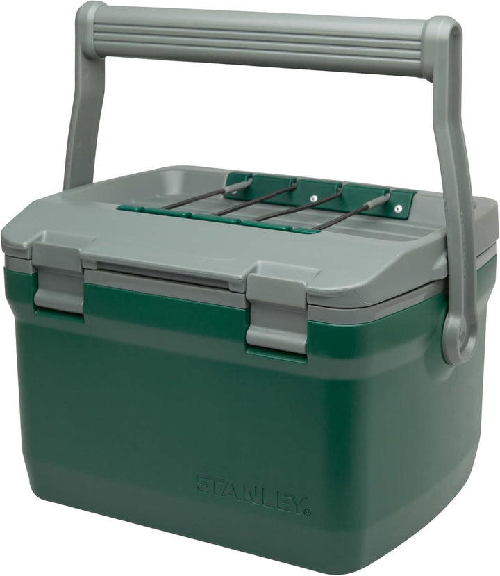 Stanley Adventure Outdoor Cooler 6,6 Liter / 7QT Grün - Camping Kühlbox Klein - BPA-frei - Deckel fu
