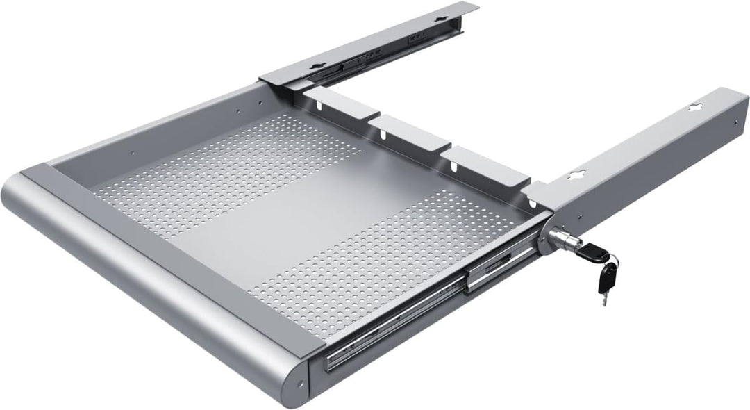 Dataflex Addit Hardware-Sicherheitsauszug 622 - Notebook-Zubehör (Silber, Stahl, Einfarbig, 530 mm,