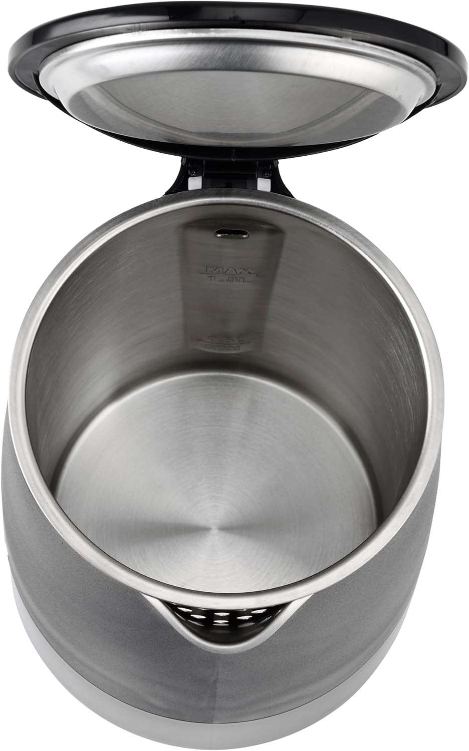Siberg Wasserkocher Edelstahl 1,7 Liter, doppelwandiger Edelstahl, 2200 Watt, BPA frei, Abschaltauto