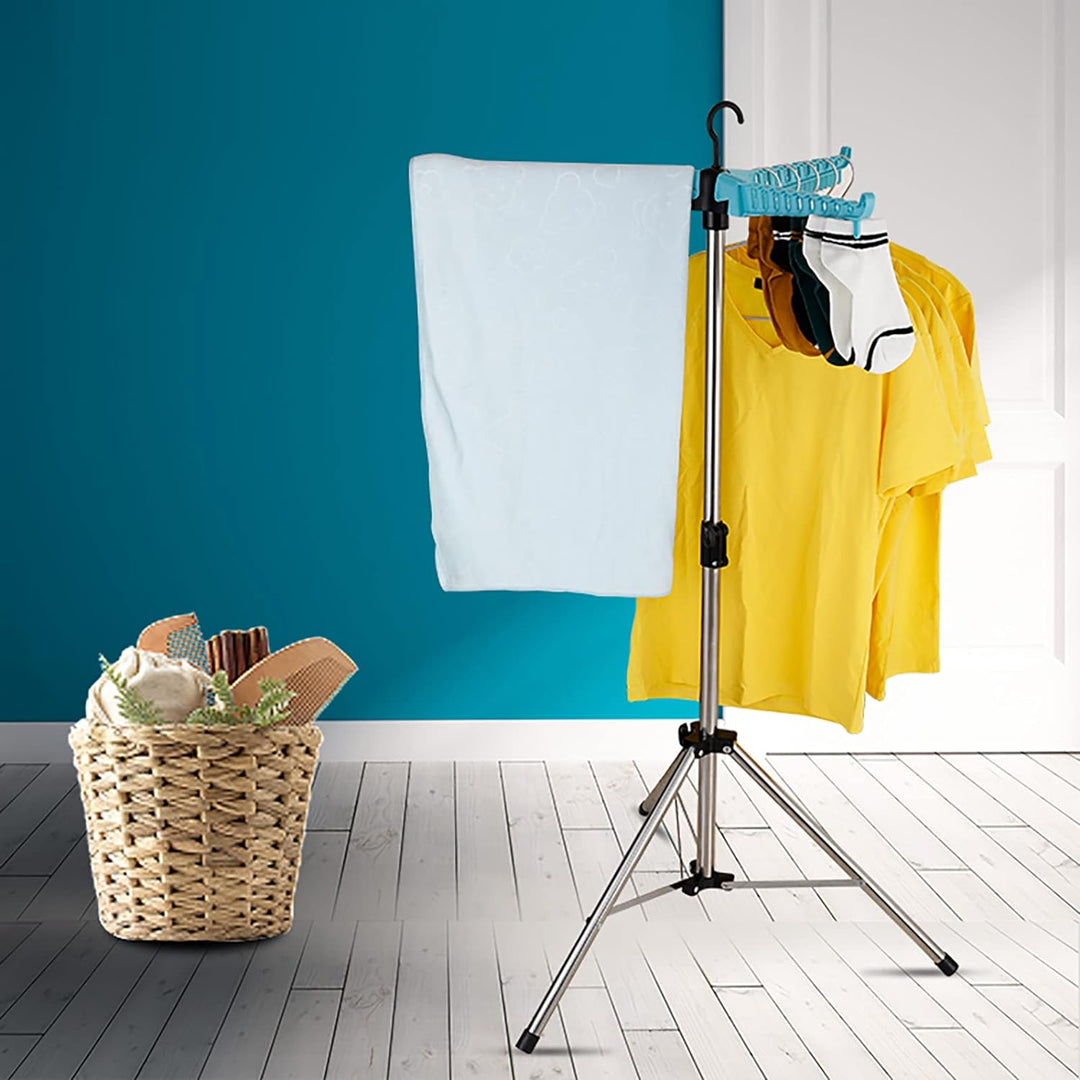 Sinbide Wäscheständer für Hemden, Faltbarer Wäscheständer Platzsparend, Klappbarer Kleiderstaender,