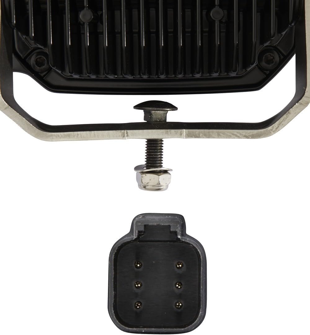 HELLA - LED-Hauptscheinwerfer - C140 - 24/12V - Anbau - Lichtscheibenfarbe: transparent - Stecker: D
