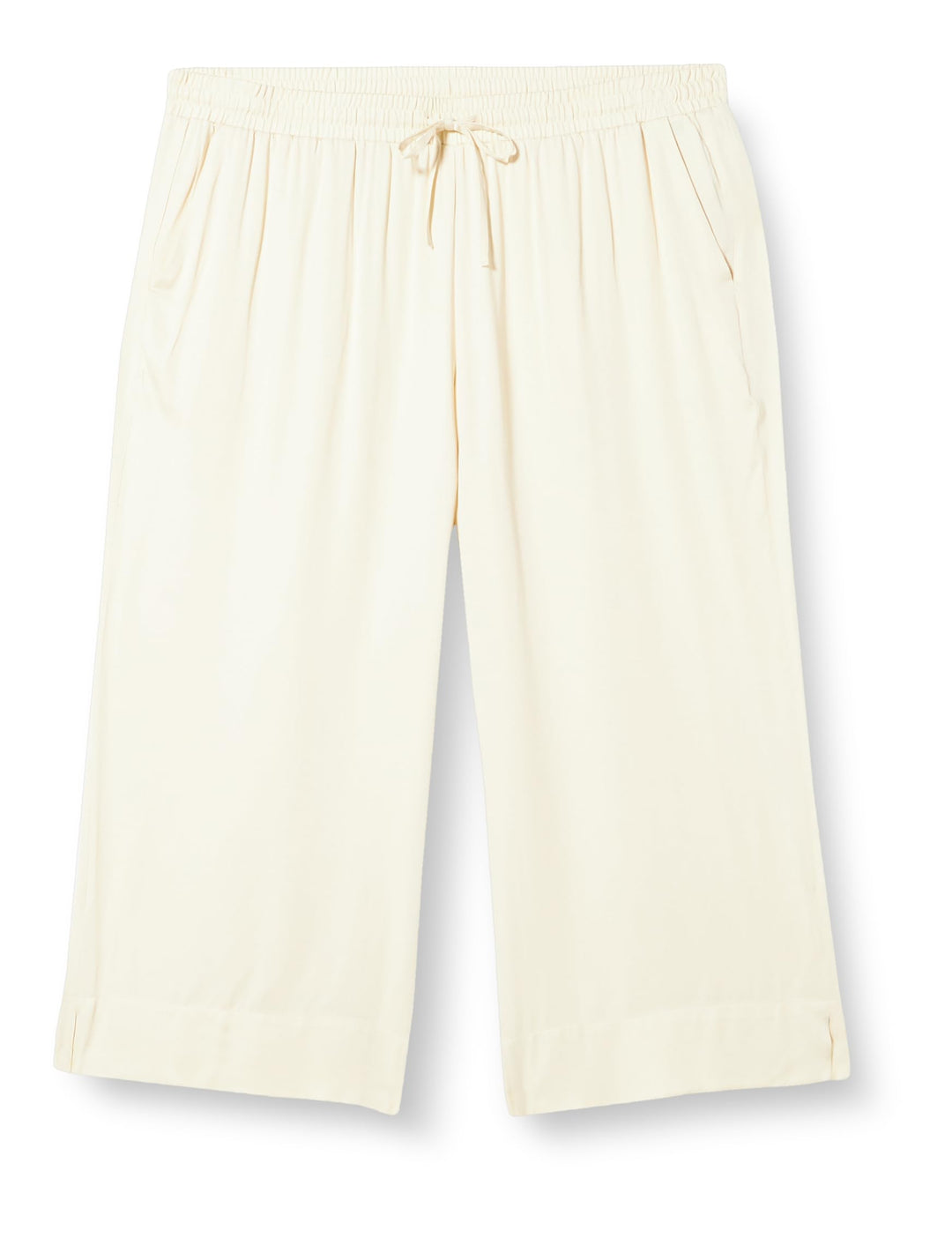 Taifun Damen Palazzo Hose 44 Light Creme, 44 Light Creme