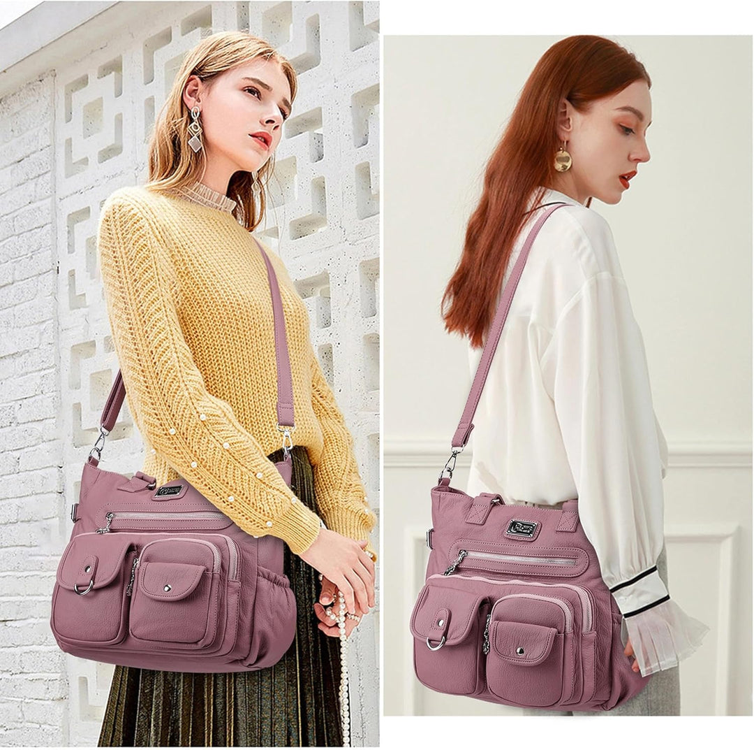 KL928 Handtasche Damen Tasche Umhängetasche Schultertasche Damentaschen gross für Damen Frauentasche