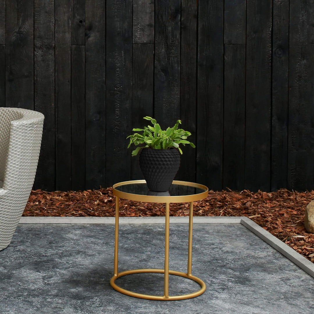 CONCRETTE Blumentopf Blumenkübel Zement-Pflanzkübel Übertopf aus Beton Cone Ø 10 cm | 17 Farben 16x1