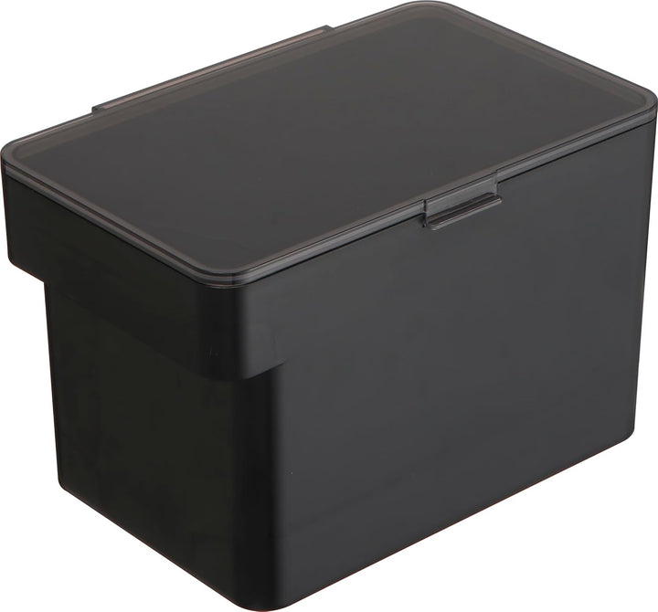 Yamazaki 5612 TOWER Behälter für Tierfutter mit Messbecher 6L, Trockenfutter: ca. 3,5kg, schwarz, AB