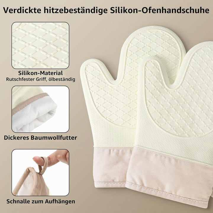 Homtone 5,2L/26cm Emaillierter Gusseisen Brotbacktopf mit gewölbtem Deckel, Emaille Gusseisen Topf B