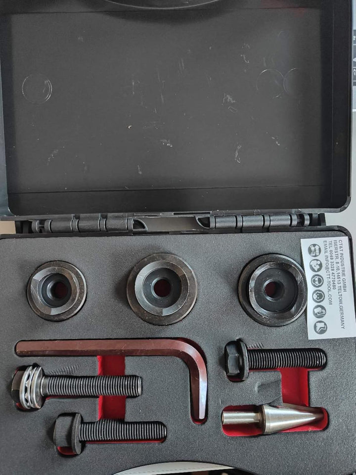 Schraublochstanzen Set mit 28,3 32 35mm Lochstanzen- Blechlocher