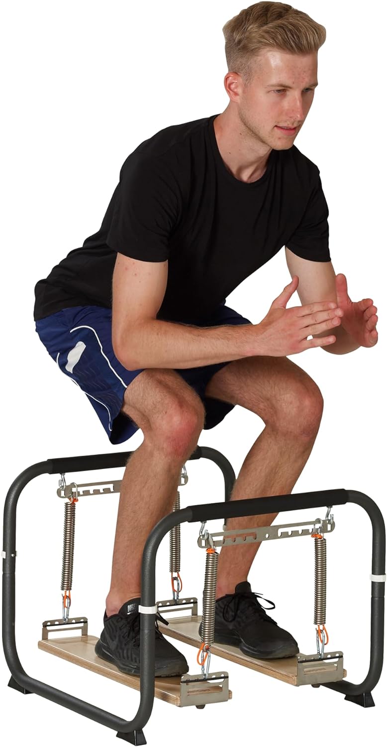 pedalo Stabilisator Profi I Federbrett I Gleichgewichtstrainer I Koordination I Propriozeption I Rea