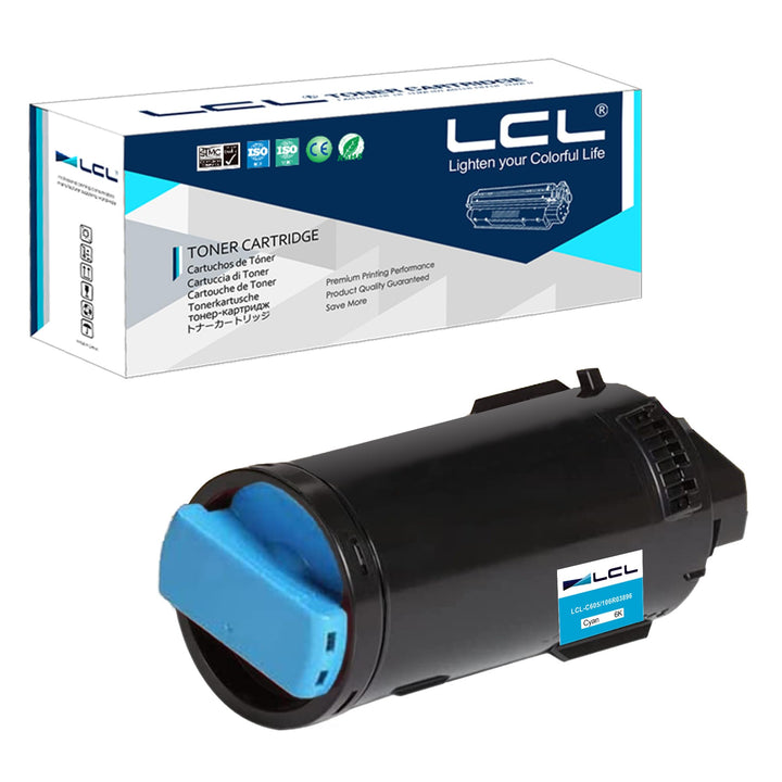 LCL Kompatibel Tonerkartusche VersaLink C605 C600 C600N C600DN 106R03896 (1Cyan) Ersatz für Xerox Ve