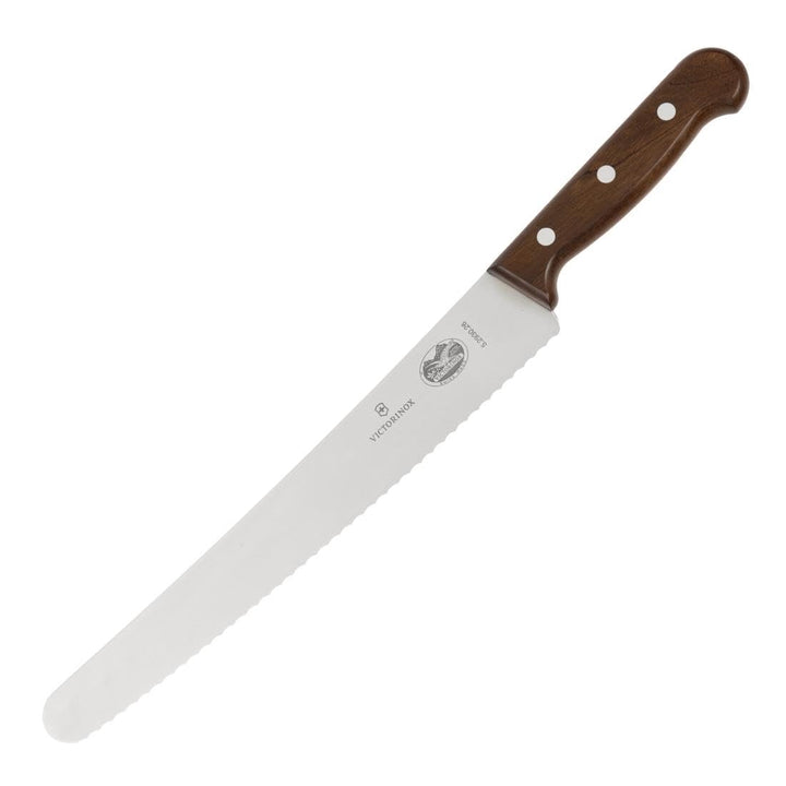 Victorinox C735 Konditorsäge Palisander Länge: 26 cm Küchenmesser, STANDARD, Braun ,