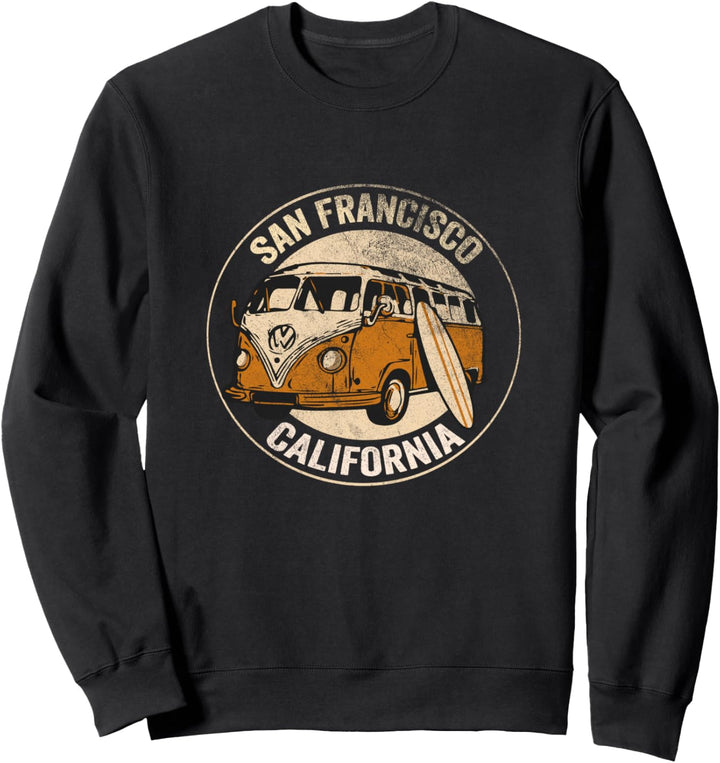 San Francisco California Trendy Damen Graphic Tees Herren Sweatshirt