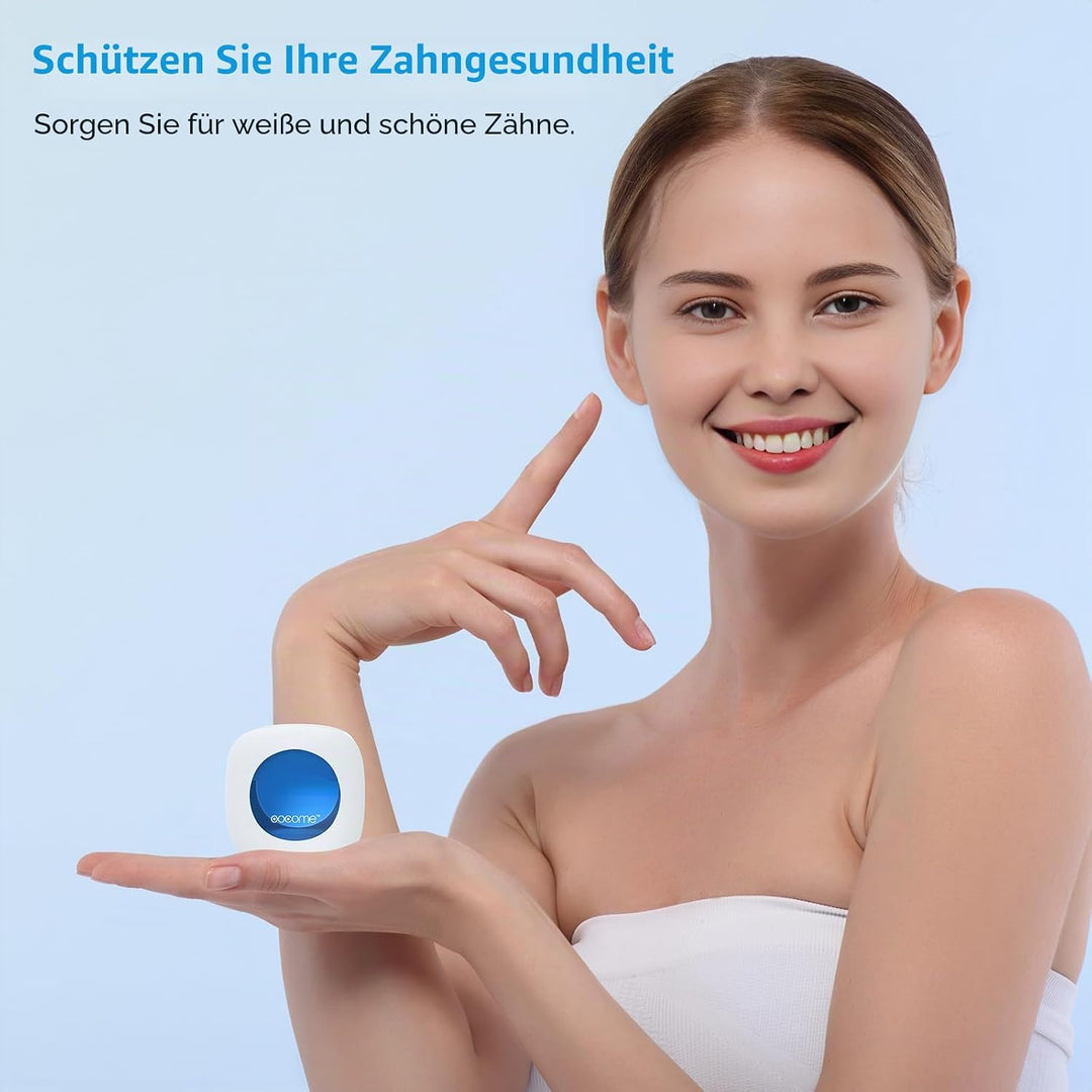 4PCS Tragbares UV-Zahnbürsten-Desinfektionsmitteletui, Zahnbürsten-Desinfektionsmittel-Halter, Organ