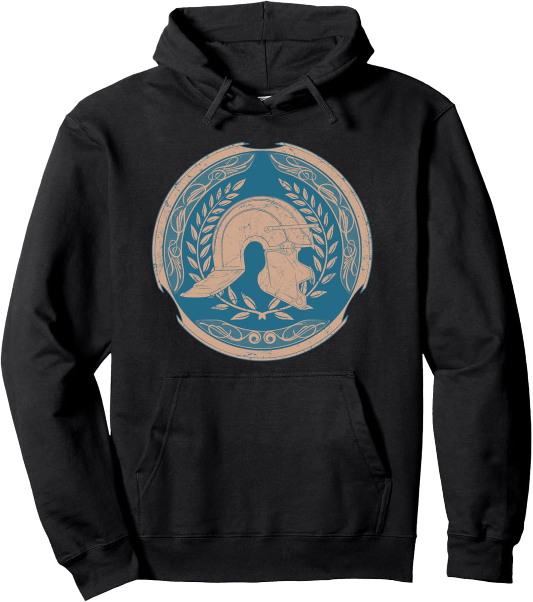 SPQR Römische Legion Römischer Legionär Helm Pullover Hoodie