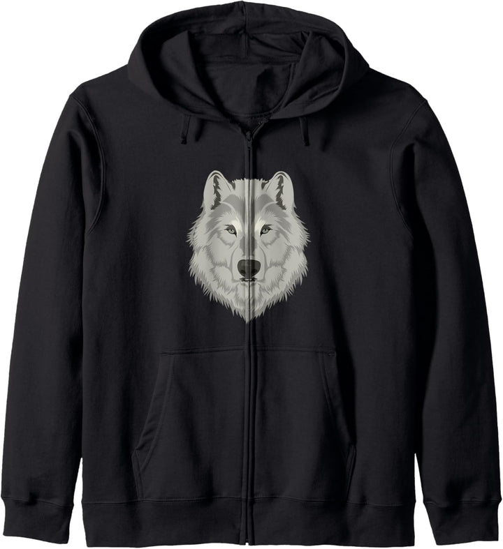 Wolf Geschenk Wald und Wildnis Wölfe Kapuzenjacke