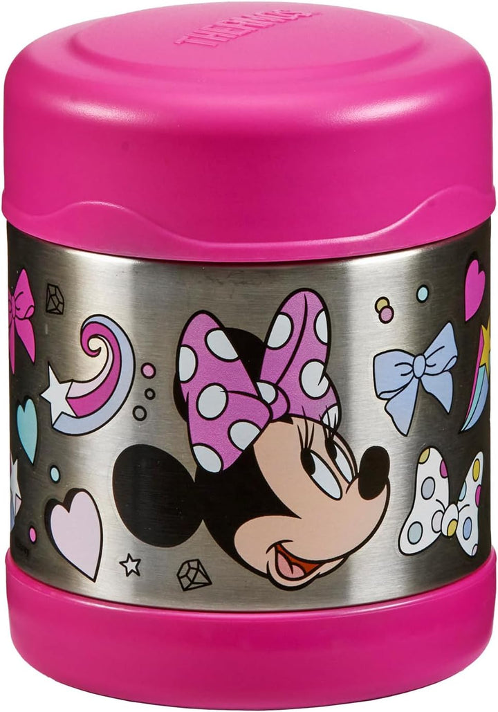 Thermos kids FUNTAINER Thermobehälter für Essen 300ml, Disney Minnie Maus - Edelstahl, absolut dicht