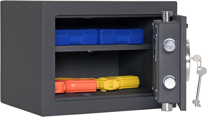 Profirst Jupiter 26 Wertschutzschrank EN1 Doppelbartschloss 2 Schlüssel Tresor 1 Fachboden verstellb