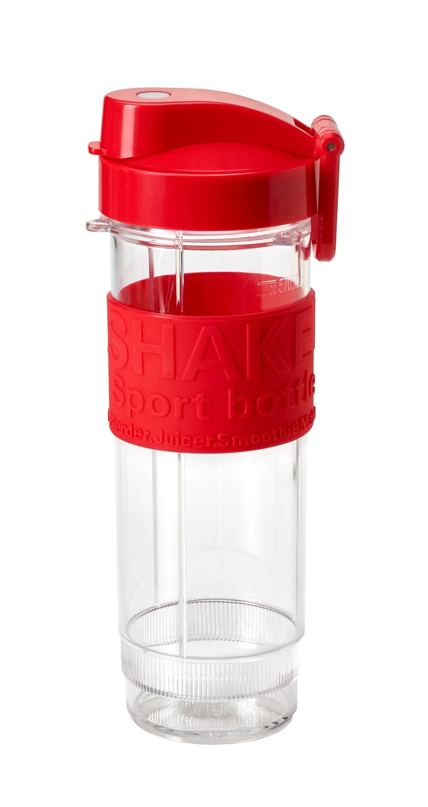 CONCEPT Hausgeräte SB3382 Mixbehälter mit Trinkdeckel zu SM338x, 0,57 L, rot, Rot