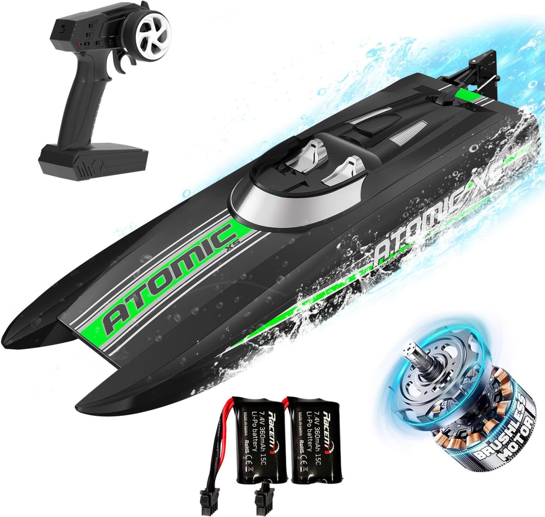 VOLANTEXRC Ferngesteuertes Boot RC Boot 2,4 GHz Fernsteuerung 20MPH Ferngesteuertes Boot für Pools u