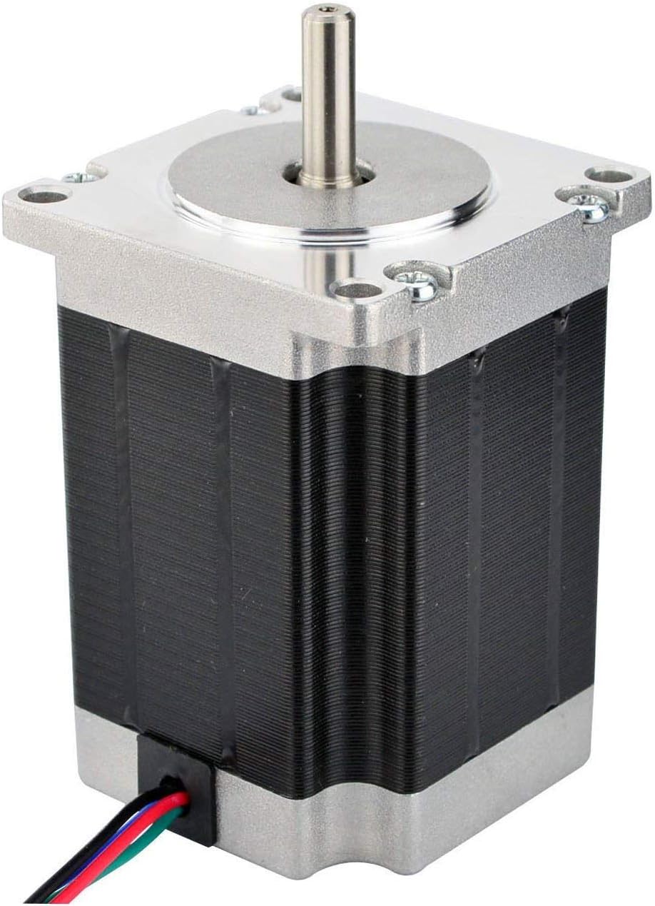 JoyNano Nema 23 Schrittmotor Bipolar 2.8A 1.89N.m Haltemoment 2-Phasen 4-Draht 1.8 Deg 76mm Körper f