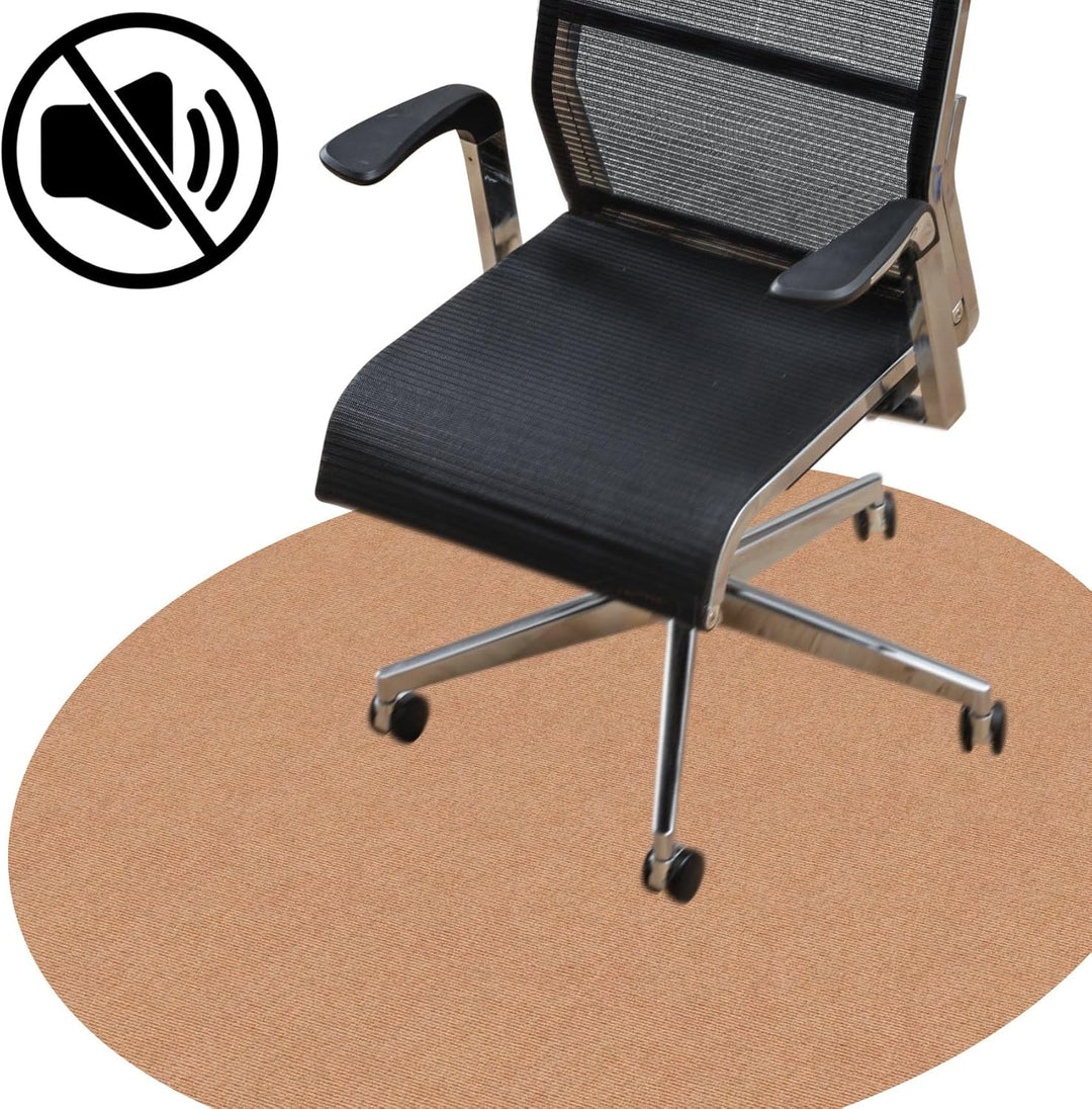 ANRO Bodenschutzmatte Bürostuhl Unterlage Schreibtischstuhl Unterlage Bürostuhl Teppich rutschfeste