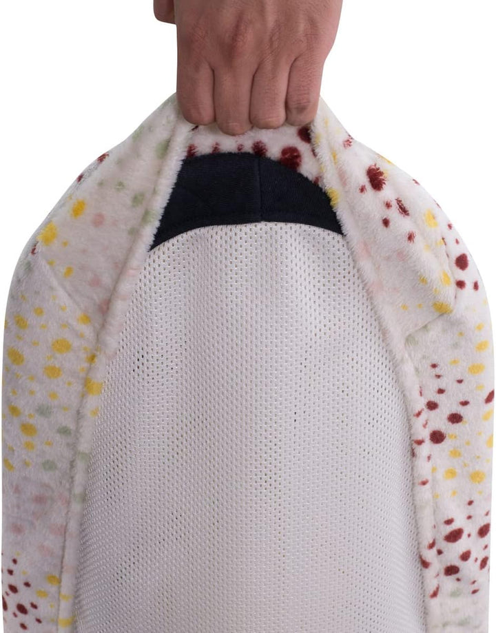 JYOKO Kids Bezug kompatibel mit Babybjorn Bliss, Balance, Soft (Colorful Party, Polar Teddy)