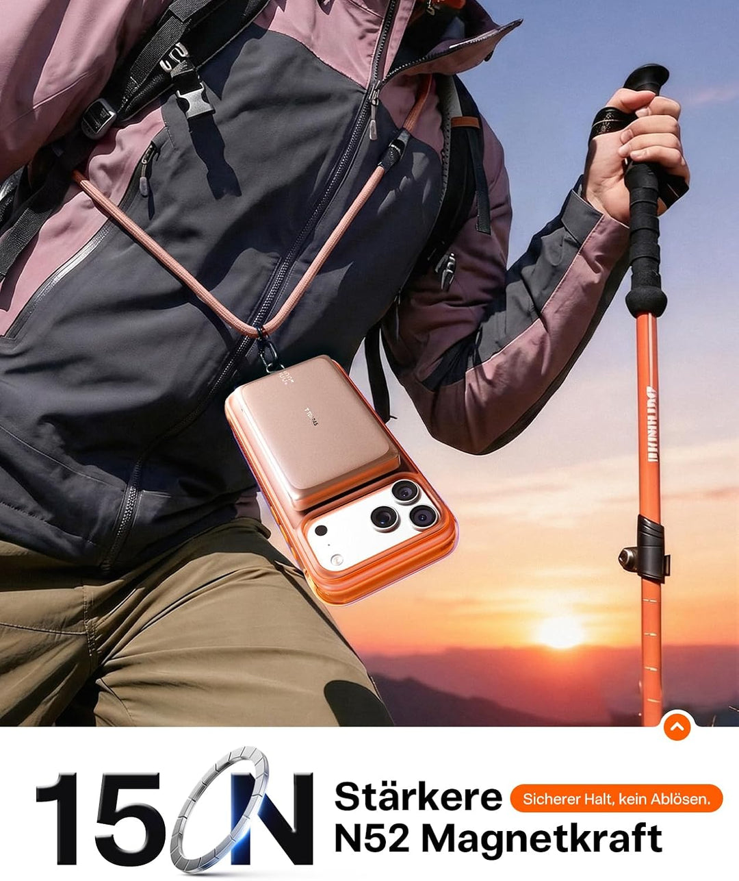 TORRAS MiniMag Pro Ultra Slim Powerbank 10000mAh, Magnetische Power Bank für Magsafe, Semi-Solid-Sta