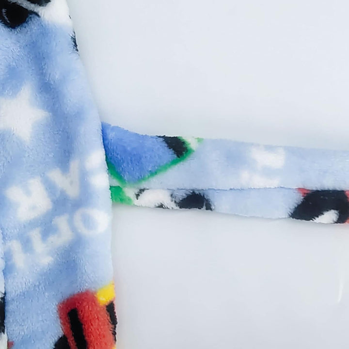 Baogaier Bademantel Kapuze Kinder Morgenmantel Flanell Nachtwäsche Robe Frottee Lange Ärmel Weiche S