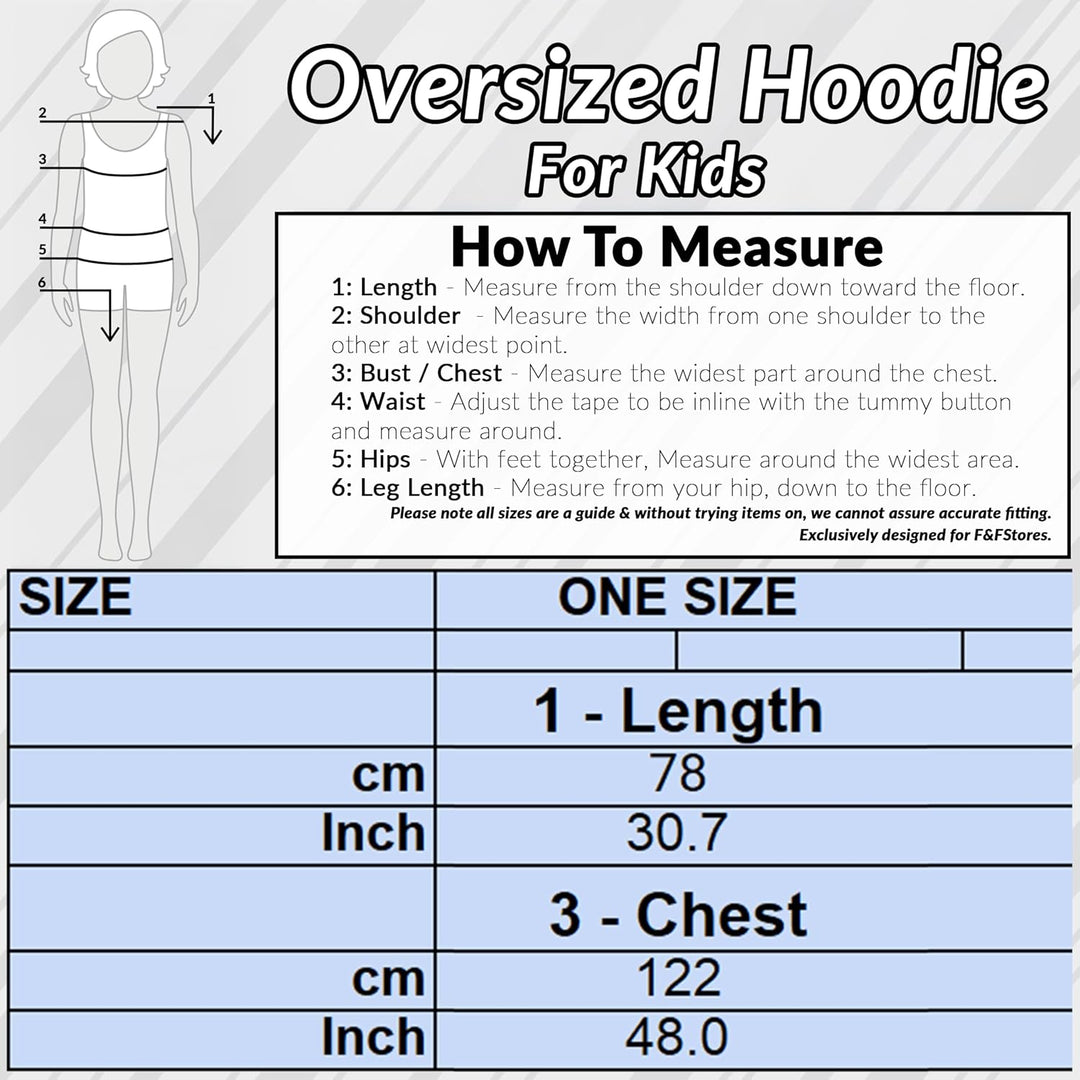 Disney Stitch Kapuzenpullover Mädchen, Übergrosse Hoodie Decke Kinder mit Sherpa-Kapuze und Kängurut