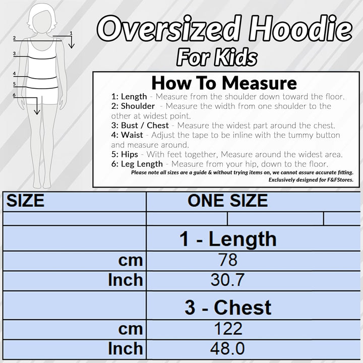 Disney Stitch Kapuzenpullover Mädchen, Übergrosse Hoodie Decke Kinder mit Sherpa-Kapuze und Kängurut