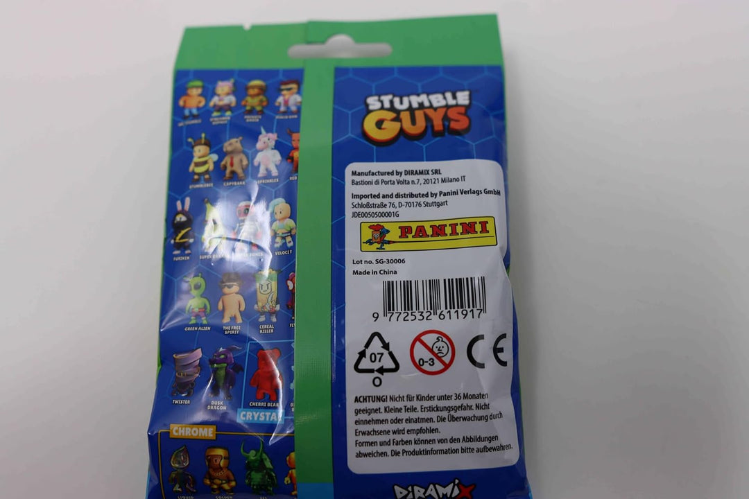 Generisch Stumble Guys 3D Sammelfiguren Serie 2 - Chrome Crystal Figur - 2 Tüten
