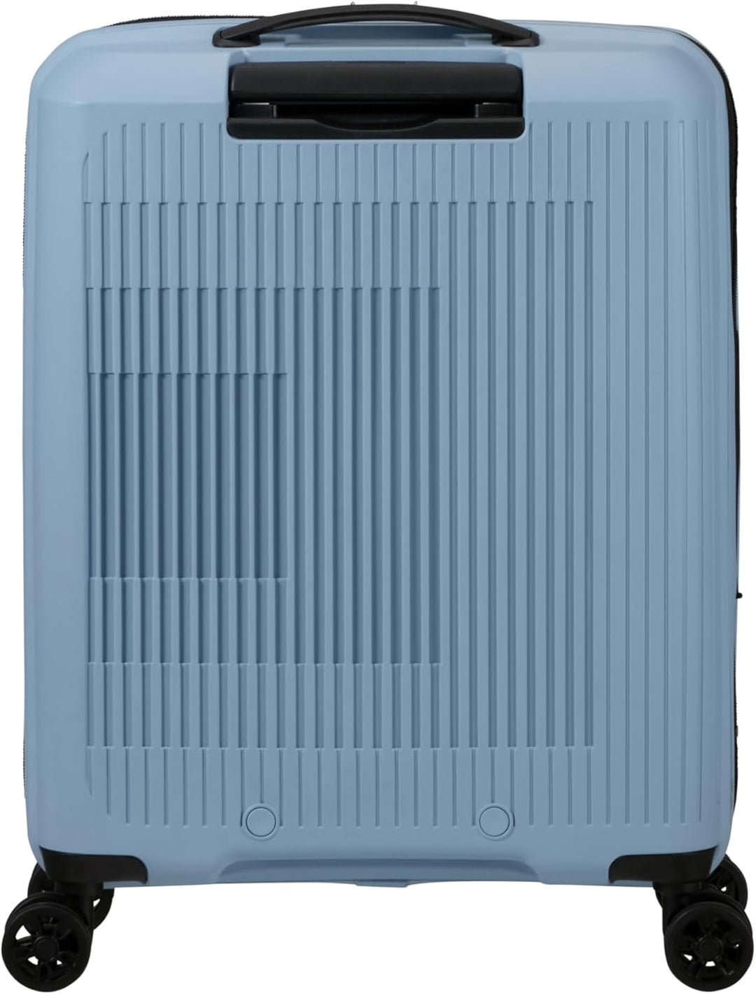American Tourister Aerostep - Spinner S, Erweiterbarer Handgepäck, 55 cm, 36/40 L, Grau (Soho Grey)