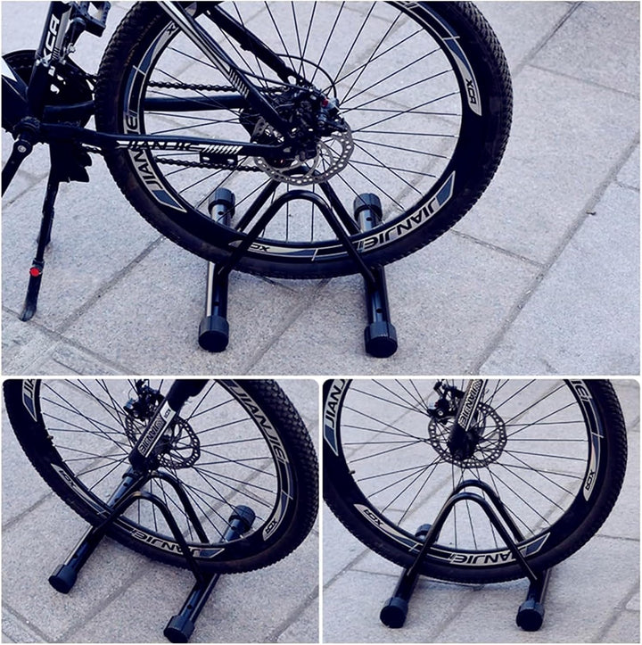 Fahrradständer Boden- und Wandmontage Fahrradparkplatz Fahrradständer Freistehend Boden