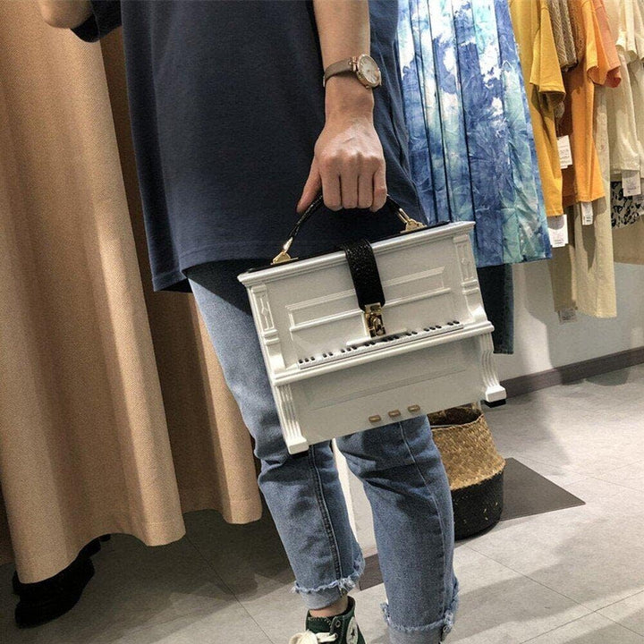 Mode Klavier Form Frauen Handtasche Acryl Box Geformt Frauen Geldbörsen Schulter Damen Party Abend T