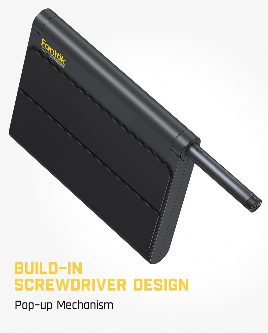 Fanttik E1 NEX Workstation Präzisions-Schraubendreher-Set, 64 magnetische Bits, 12 Arten von Fixierw