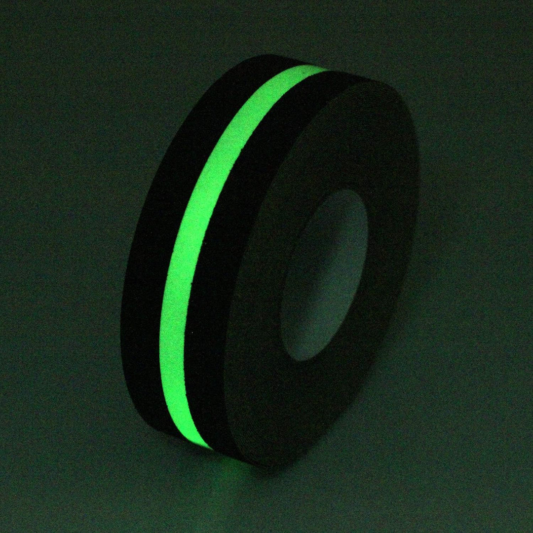 [20 Meter x 5cm] Rutschfestes Leuchtband Extra Stark Selbstklebend, Glow in Dark, Verbessert Grip, A