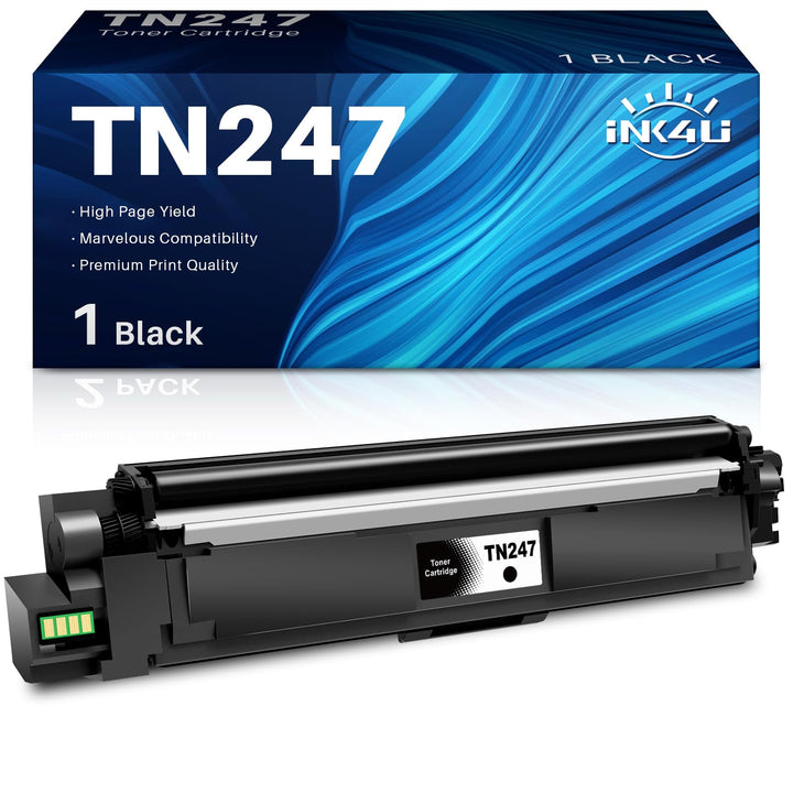 INK4U TN247 Toner DR-243CL Trommel Kompatibel für Brother DR243CL Trommel TN247 Toner für MFC-L3750C