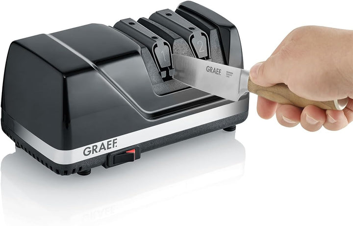 GRAEF Messerschärfer CX110 15° Schleifwinkel, schwarz