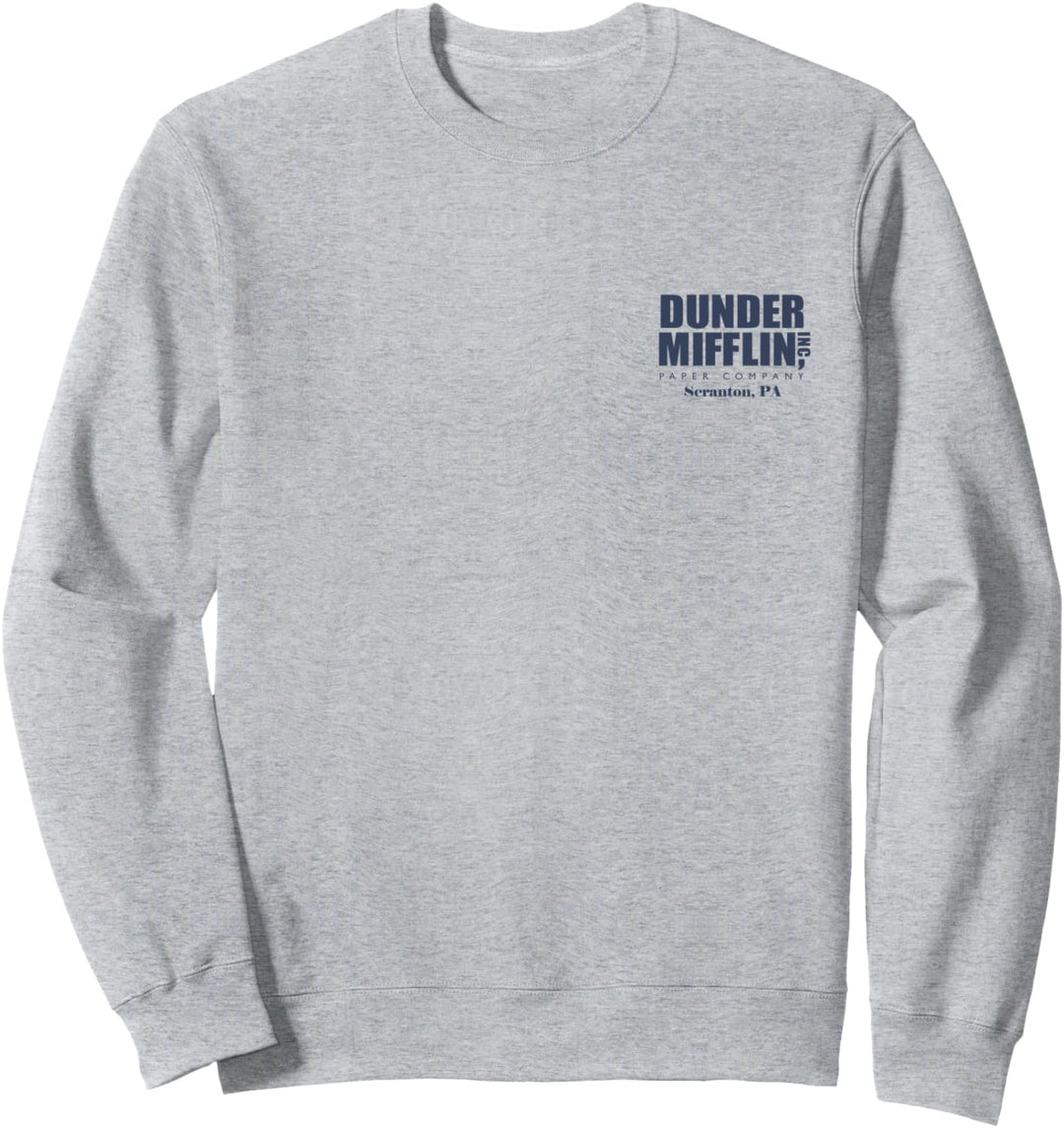 The Office Dunder Mifflin Aquarell Illustration Sweatshirt