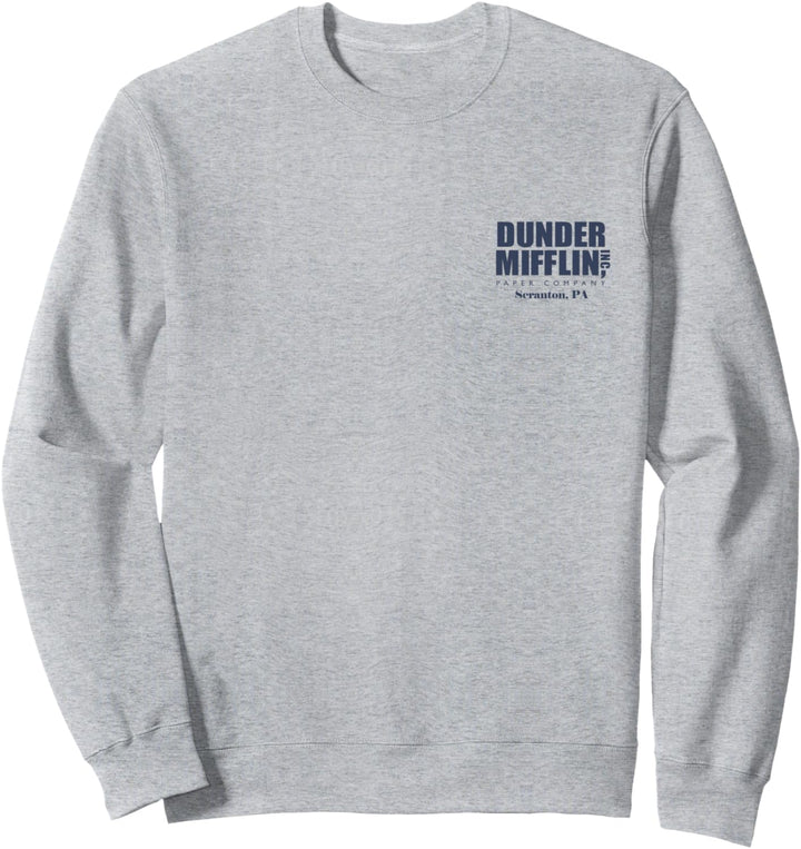 The Office Dunder Mifflin Aquarell Illustration Sweatshirt