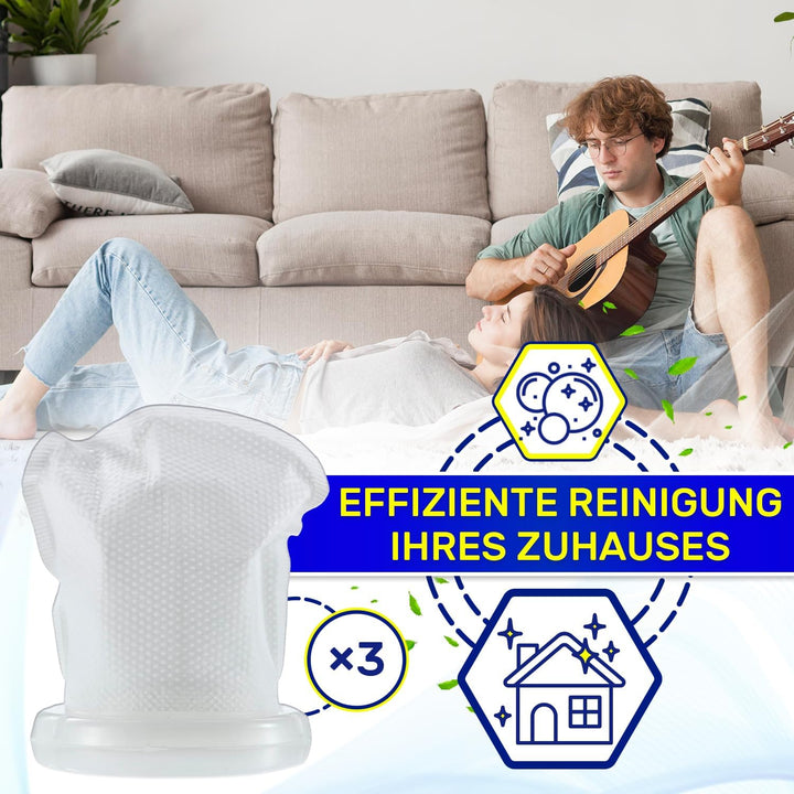 3 Stück Staubsauger Filter Wiederverwendbarer für Vorwerk Kobold Modell VC100 - MONTERAL