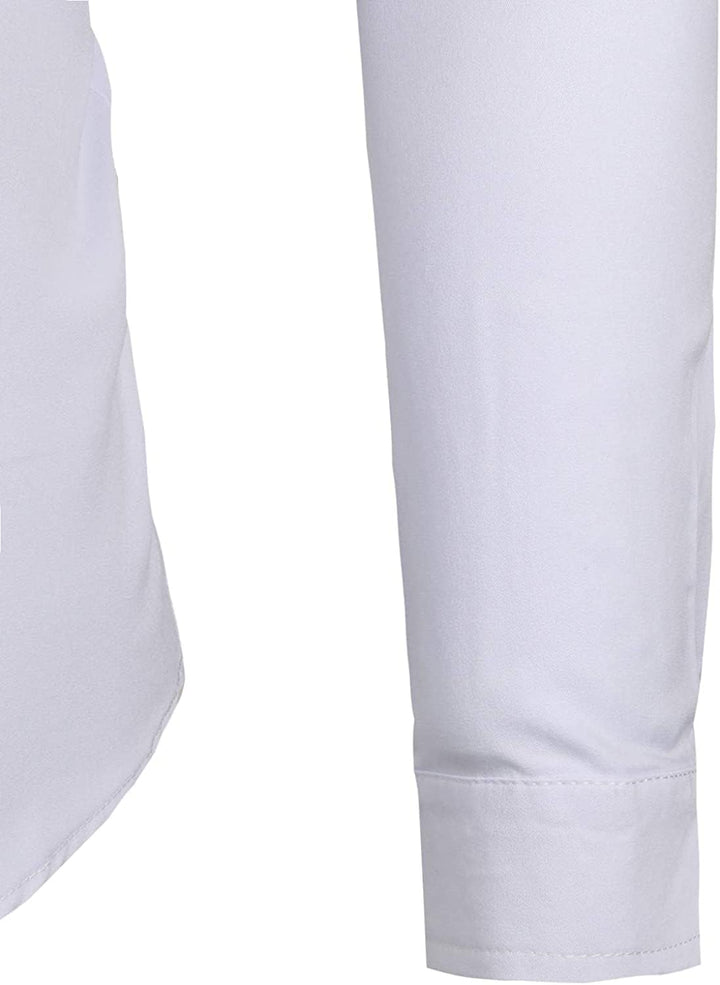 PARKLEES Herren-Smokinghemd, schmale Passform, langärmelig S Z69-weiss, S Z69-weiss