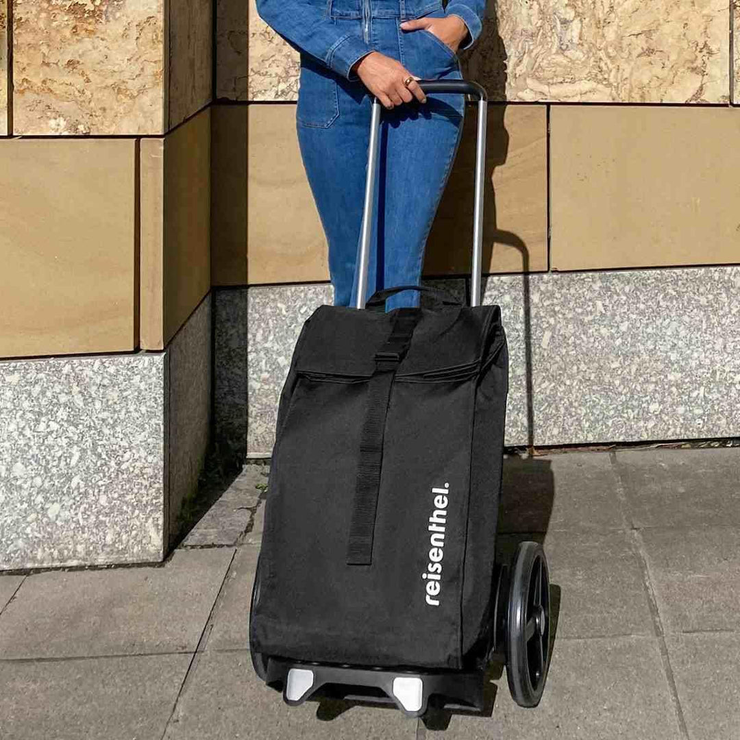 Reisenthel Citycruiser MJ Einkaufstrolley Einkaufsroller Einkaufswagen, Farbe:Black Schwarz, Schwarz