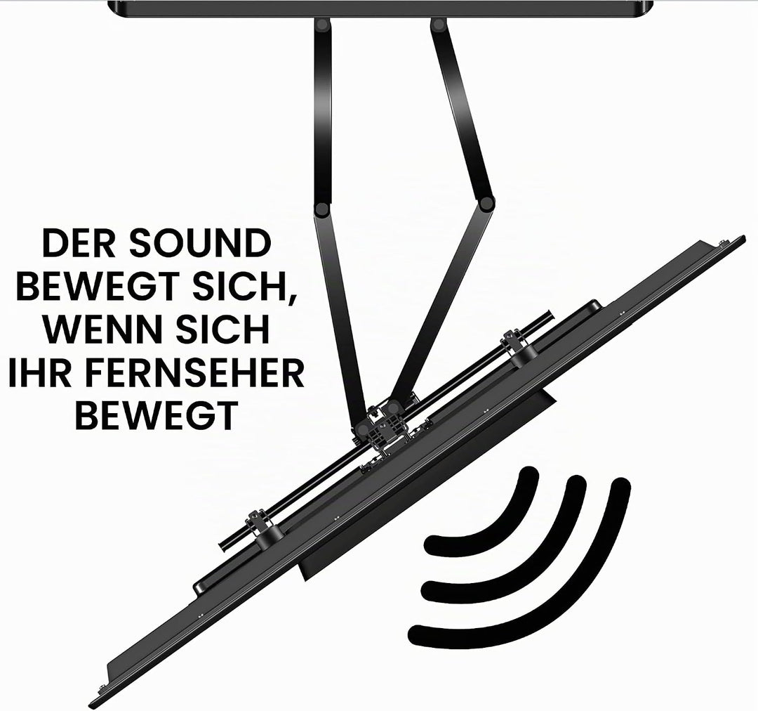 Sanus TV-Soundbar-Halterung, exklusiv kompatibel mit Sonos Ray TV-Soundbar – WSSAFM1-B2