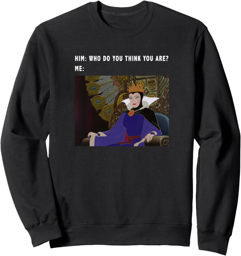 Disney Sleeping Beauty Maleficent Evil Queen Meme Sweatshirt